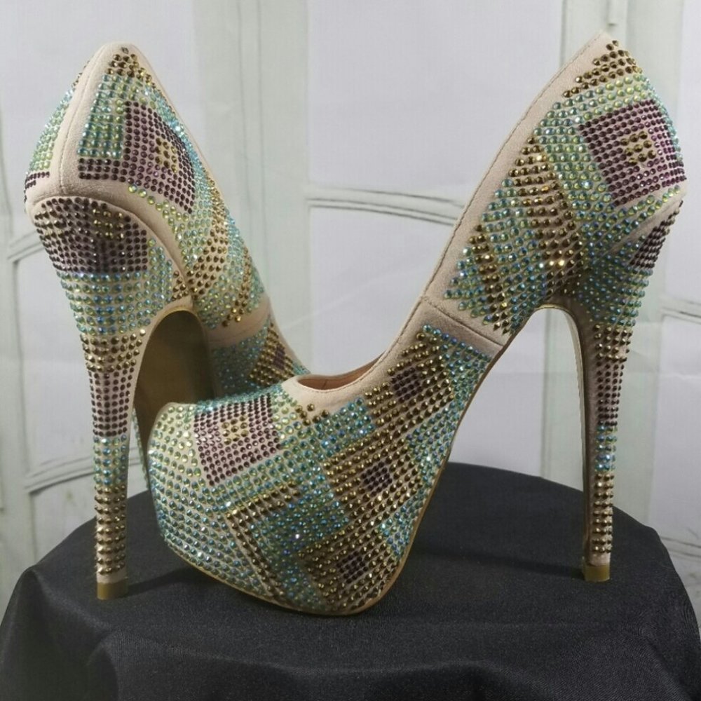 Multi Color & Nude Stilleto